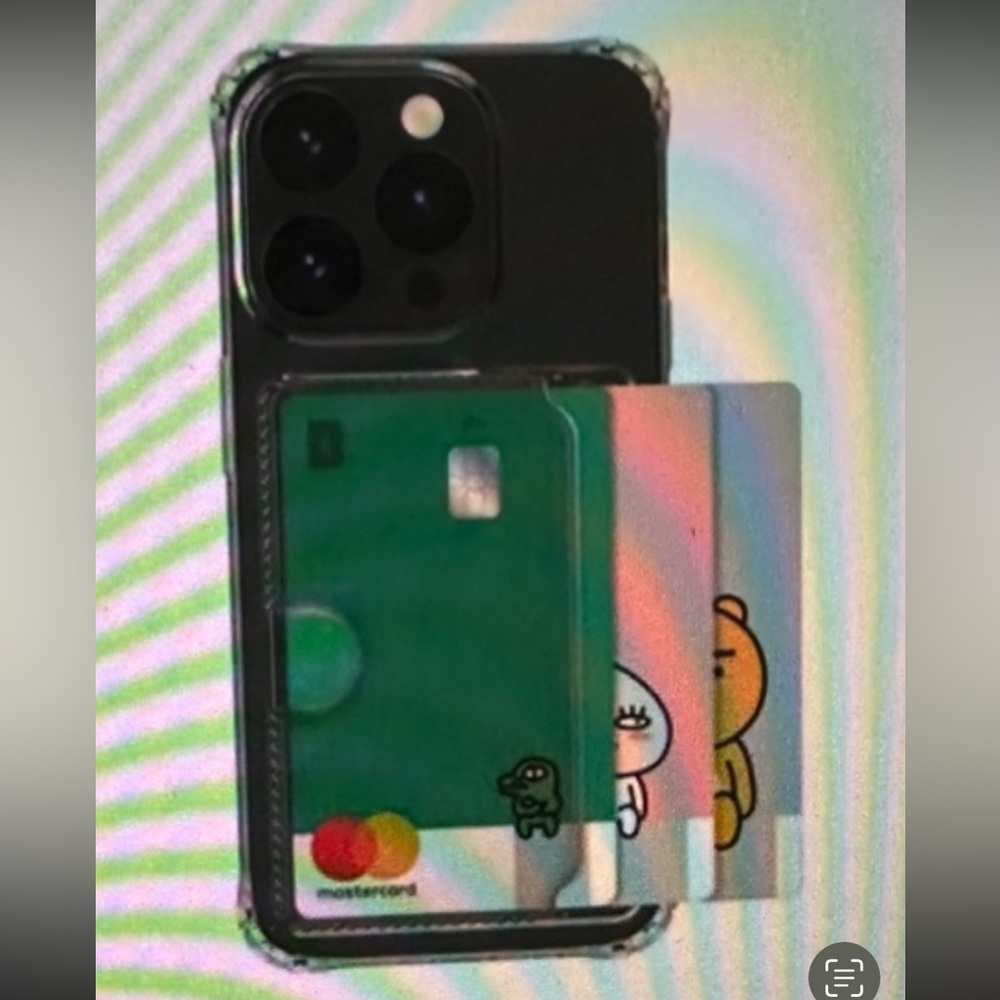 iPhone 14 Pro phone case with card holder